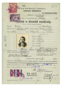 Podanie o dowód tożsamości z koperty dowodowej