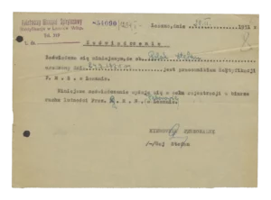 Zaświadczenie o miejscu pracy