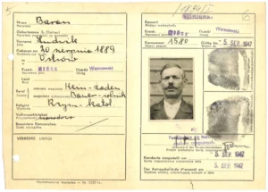 Kennkarte z koperty dowodowej