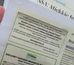 Rejestracja Komitetu Dowody Pamięci