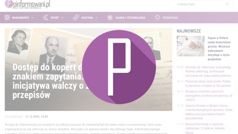 Poinformowani o Dowodach Pamięci